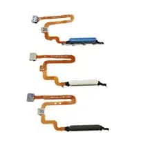 Cabo Flex Botão Power Sensor Biométrico Impressão Digital Para Redmi Note 11S 5G 22031116BG / Note 11 5G 21091116AC