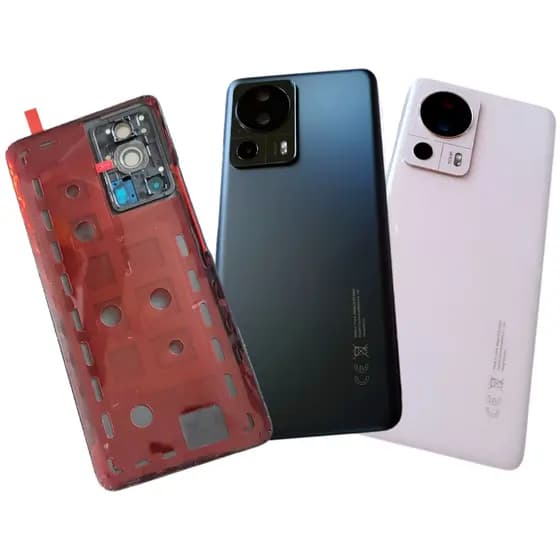 Tampa Traseira Para Xiaomi 13 LITE 2210129SG, Fundo de vidro com Lente Para Substituição