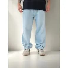 Calça Jeans Masculina Modelo Balão Baggy Reta Boca Larga