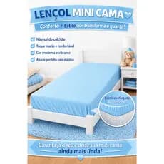 Lençol  Mini Cama Avulso Micro Promoção