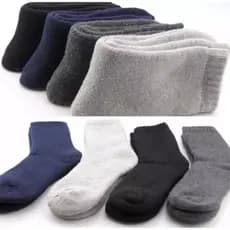 Kit Inverno (6 Pares Meias) Super Quentinhas Grossa (UNISSEX 36a42) Femin. Masc (LEE)