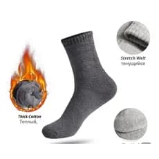 Kit 6 Pares Meia Super Confortável Quentinha Térmica Inverno Frio (36a44) (LEE)