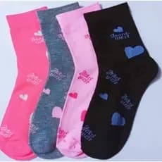 Kit Meias Femininas Cores Divertidas Sortidas Algodão (36a40) (BP)
