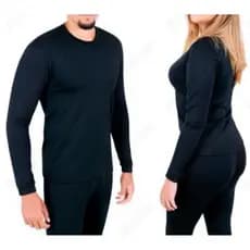 Kit Térmico 1 Blusa 1 calça 1 meia Frio Inverno Masc. Femin. 35a44