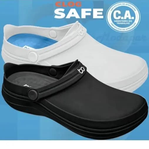 Sandália Babuche Boaonda Safe Unisex Profissional Original Com Nota Fiscal