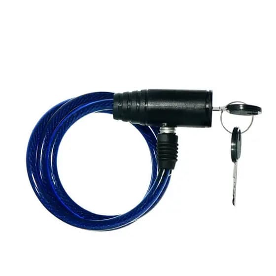 CADEADO PARA BICICLETA  BIKE PORTÃO MOTO 110CMX08MM