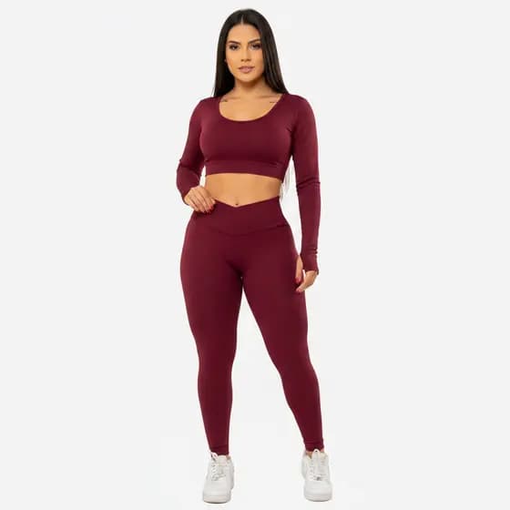 Calça Legging Fitness Feminina Modela Bumbum - Timtim Fitness