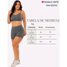 Kit 2 Top Fitness Feminino Academia com Detalhe em Elástico Sustentação Treino - Timtim Fitness