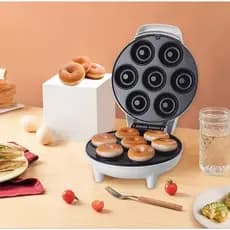 Máquina de Fazer Donuts Rosquinhas Confeitaria Culinária 7 Furos Donut MAKER/ Voltagem 110v volts