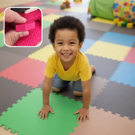 🔥TAPETE EVA PLACA UNITÁRIA Tatame 50x50cm 10mm Econômica Pq Defeitos Infantil Escola Luta Academia