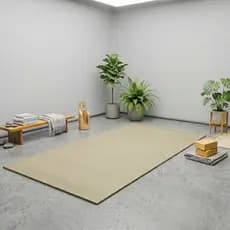 Colchonete EVA Grande 200x100cm 10mm Proteção Antiderrapante Impermeável Exercício Yoga Pilates