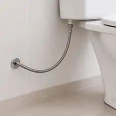 Mangueira Flexível Engate Rabicho de 60cm Entrada Femea de 1/2" Malha de Aço p/ Torneira Ducha Vaso
