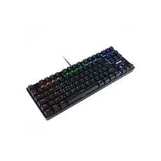 Teclado Gamer Mecânico TKL Pcyes Neron Outemu Red RGB USB