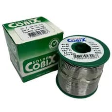 SOLDA ESTANHO FIO 40X60 1,5MM ROLO VERDE 500GR  COBIX