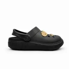 Sandalia Babuche Clogs Femina Molekinha Infantil Botons Macia Casual Pingente Conforto Botões Pins