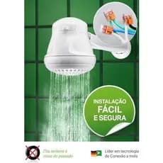 Kit 3 peças Conector Wago 41a Emenda 2 Fios para chuveiro bivolt Modelo 221-612