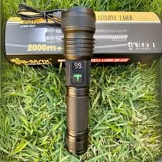 Lanterna LED Com Visor Recarregável B-Max BM-8537 Lanterna Camping 2km