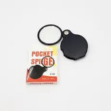 Lupa 50 Mm Couro Sintético Para Bolso
