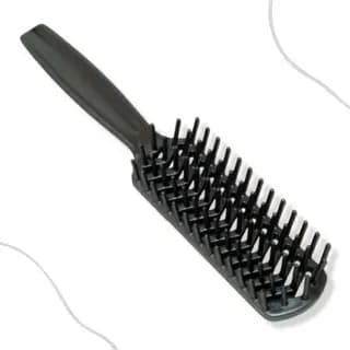 Escova jacaré rígida desembaraçadora de cabelos ideal para fitagem