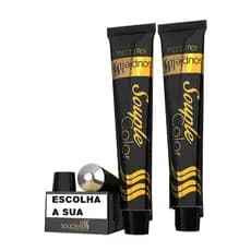 2 UNIDADES - Souple Color Coloração Tintura Para Cabelo Souple Liss 60g
