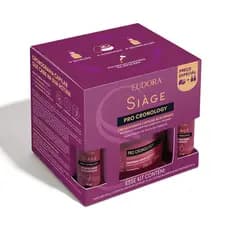 Kit Cronograma Capilar Acelerado Siàge Pro Cronology (3 Itens) Eudora Lançamento Cronograma Para o Cabelo Nutrição e Reconstrução Promoção Oferta
