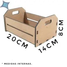 6 Caixas Caixotes Decorativos 20x14x8cm Para Copos De Garrafa / Latinha/ Feliz páscoa.