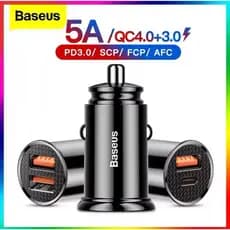 Carregador Veicular Baseus Grain Dual USB 3.1A - Ultra compacto