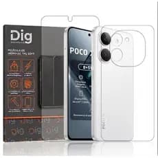 kit Película hidrogel frente e traseira Xiaomi, toda linha Poco