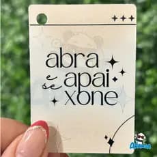 Tag “Abra e se apaixone” 5x7cm