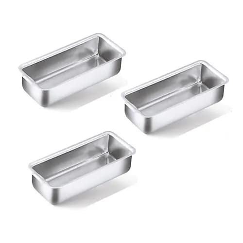 Kit 3 Assadeiras Formas Pão Caseiro Gelo E Bolo Inglês N° 3