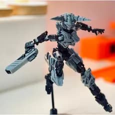 Boneco/Brinquedo Articulado Dummy Serie Mutante Armor (Rabbit War) Pintado a Mão