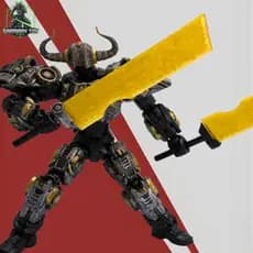 Boneco/Brinquedo Articulado Dummy Serie Mutante Armor (Tauros Golden Edition)