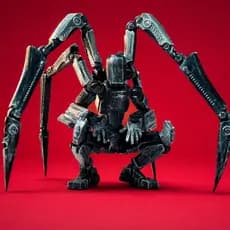 Boneco/Brinquedo Action Figure Articulado Dummy Aranha + Mega Pacote Armas