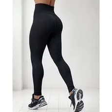 Legging Suplex Sem Transparência Fitness Academia Dia Dia Trabalho Grossa Cintura Alta  Feminina