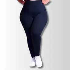 Calça Legging K2B Original Plus Size Feminina Tecido Grosso Sem Transparencia Cós Alto Fitiness G1 ao G3