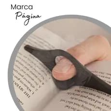 Suporte de Segurar Livro Marca Pagina Separador Páginas Leitura Confotável