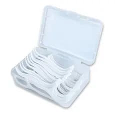 Kit 50 Fio Haste Dental Palito Descartável Higiene Bucal S