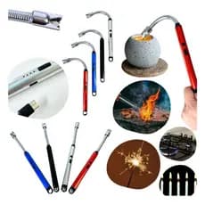 Acendedor De Fogão Elétrico Velas Recarregável Usb Plasma