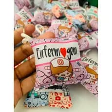 kit com 20 Almochaveiro enfermagem/Lembrancinha enfermagem
