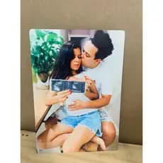 Placa  Metal Quadro Decorativo 40x28Personalizado Com sua Foto/Imagem