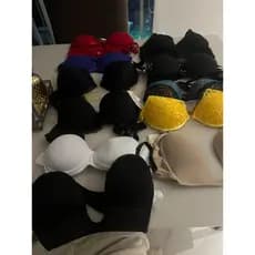 Kit 11 Sutiãs Com Bojo Tamanho P Novos Todos Com Etiqueta Vários Modelos