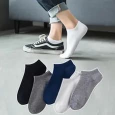 Meias Soquete Masculinas Cores Variadas Kit 12 Pares