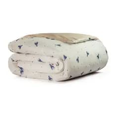 Capa de Edredom Solteiro Duvet Linha Essencialle com Zíper Estampado