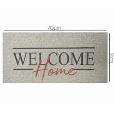 Tapete de Entrada Kapazi 70x30cm Vinil Antiderrapante Para Porta Casa e Escritório