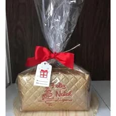 25 Necessaire Box Bordada Natal Presente Promoção Corporativo Lembrança