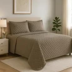 Cobre Leito Casal Queen 3 pçs Cama Box Matelado 2,40 x 2,20 Achadinho Da Shopee