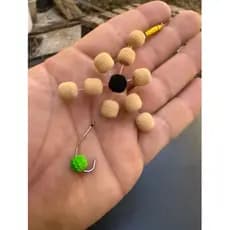 Anteninha de pesca - Com chicote 0,40mm - anzol Albatroz