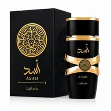 Perfume Asad Lattafa Eua 100ml Árabe Masculino Original