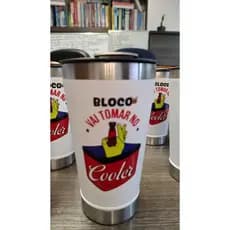 Copo Térmico do Bloco Vai Tomar no Cooler Carnaval