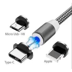Cabo USB Magnético 3 em 1 Altomex Al-C360